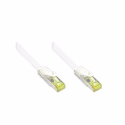 Alcasa 8070R-003W, 0,25 m, Cat7, S/FTP (S-STP), RJ-45, RJ-45