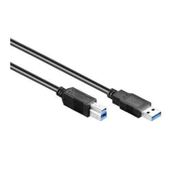 Alcasa 2710-S05 câble USB 5 m USB 3.2 Gen 1 (3.1 Gen 1) USB A USB B Noir