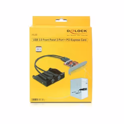 DeLOCK 61775 carte et adaptateur d'interfaces USB 3.2 Gen 1 (3.1 Gen 1)