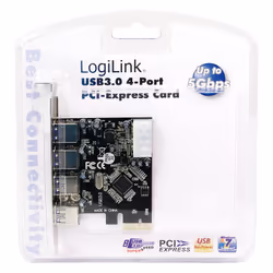 LogiLink PC0057 carte et adaptateur d'interfaces Interne USB 3.2 Gen 1 (3.1 Gen 1)
