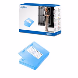 LogiLink UA0131 Housse de disques de stockage Bleu