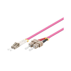 Alcasa LW-802LS4 câble de fibre optique 2 m LC SC OM4 Violet