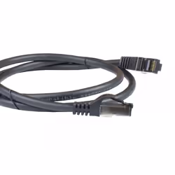 Alcasa 8060-HP100S câble de réseau Noir 10 m Cat6a S/FTP (S-STP)
