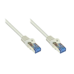 Alcasa RJ45-RJ45, m-m, 30m câble de réseau Gris Cat6 S/FTP (S-STP)