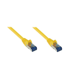 Alcasa 8060-H005Y câble de réseau Jaune 0,5 m Cat6a S/FTP (S-STP)