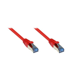 Alcasa 8060-H010R câble de réseau Rouge 1 m Cat6a S/FTP (S-STP)
