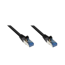 Alcasa 8060-H075S câble de réseau Noir 7,5 m Cat6a S/FTP (S-STP)