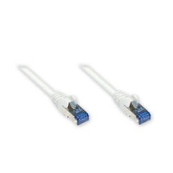 Alcasa 8060-H010W câble de réseau Blanc 1 m Cat6a S/FTP (S-STP)
