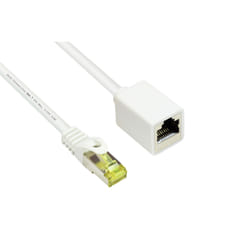 Alcasa 8070VR-100W câble de réseau Blanc 10 m Cat7 S/FTP (S-STP)