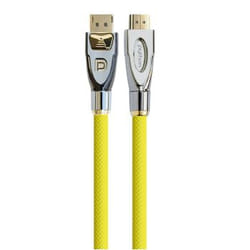 Python DisplayPort 1.2 - HDMI 2.0 M/M 1m HDMI Type A (Standard) Jaune