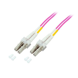 Alcasa LW-805LC4 câble de fibre optique 5 m LC OM4 Violet