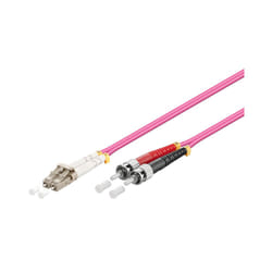 Alcasa LW-8075LT4 câble de fibre optique 7,5 m LC ST OM4 Violet