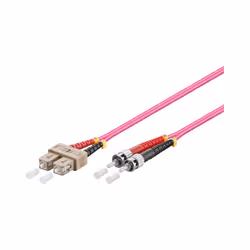 Alcasa 1m SC/ST, 1 m, OM4, SC, ST