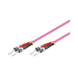 Alcasa 20m ST/ST câble de fibre optique OM4 Violet