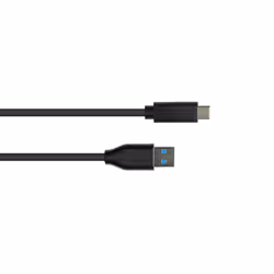 Alcasa 2831-AC010S câble USB 1 m USB 3.2 Gen 2 (3.1 Gen 2) USB A USB C Noir