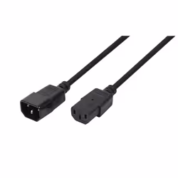 LogiLink CP091, 1,8 m, Coupleur C14, Coupleur C13, 250 V, 10/16 A