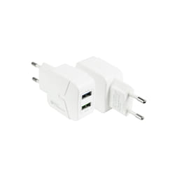 Alcasa PCA-W004W chargeur d'appareils mobiles Autres, Chargeur électrique, Smartphone, Tablette, Universel Blanc Secteur Charge rapide