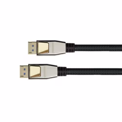 Alcasa DP20-PY030, 3 m, HDMI Type A (Standard), HDMI Type A (Standard), 54 Gbit/s, Noir