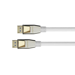 Python DP20-PY030W câble DisplayPort 3 m Blanc