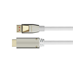 Python GC-M0223 câble vidéo et adaptateur 3 m DisplayPort HDMI Blanc