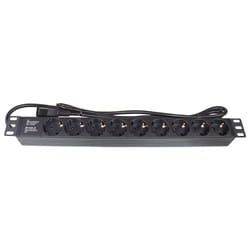 Alcasa GC-N0107 multiprise 1,8 m 9 sortie(s) CA Intérieure Noir