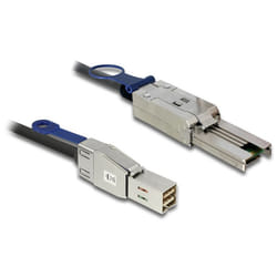 DeLOCK 83735 câble Serial Attached SCSI (SAS) 3 m Noir
