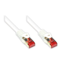 Alcasa Cat.6 25m F/UTP câble de réseau Blanc Cat6 S/FTP (S-STP)