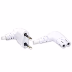 Alcasa 1550-ZW015W, 1,5 m, CEE7/16, Coupleur C7, 250 V, 2.5 A