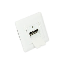 Alcasa GC-N0024 prise de courant RJ-45 Blanc