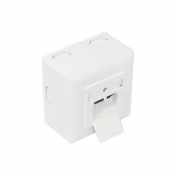 Alcasa GC-N0026, RJ-45, Blanc, 80 mm, 80 mm