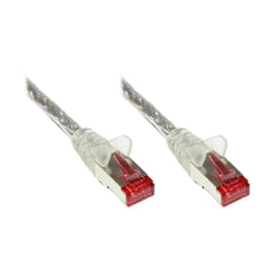 Alcasa 8060-002T câble de réseau Transparent 0,15 m Cat6 S/FTP (S-STP)