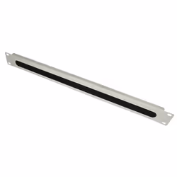 Alcasa GC-N0039, Panneau de gestion de câbles, Gris, 1U, 48,3 cm (19"), 45 mm, 483 mm