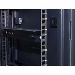 Alcasa GC-R0005 étagère 4U Rack monté sur le mur Noir, Bleu