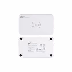 Alcasa PCA-D005W chargeur d'appareils mobiles Universel Blanc Secteur Recharge sans fil Charge rapide Intérieure