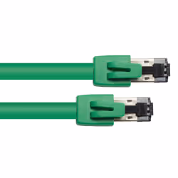 Alcasa 8080-100G câble de réseau Vert 10 m Cat8.1 S/FTP (S-STP)