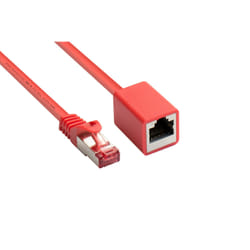 Alcasa 8063VR-005R câble de réseau Rouge 0,5 m Cat6 S/FTP (S-STP)