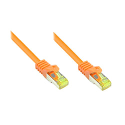 Alcasa 50m Cat7 RJ-45 câble de réseau Orange S/FTP (S-STP)