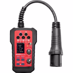 description Le BENNING EV 3-3 peut être utilisé seul pour tester le fonctionnement et dépanner les stations de charge électro ...
