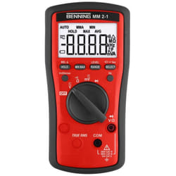 Benning - mm 2-1 Multimètre numérique cat iii 600 v, cat iv 300 v Affichage (nombre de points): 6000