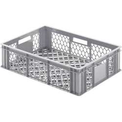 Panier plastique grillagé 33 l Alutec 05055 gris (l x l x h) 400 x 600 x 170 mm 1 pc(s) W772851