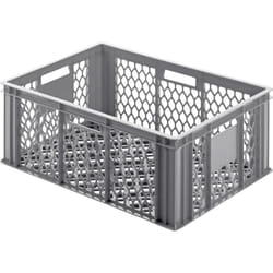 Alutec - Panier plastique grillagé 49 l 05065 gris (l x l x h) 400 x 600 x 250 mm 1 pc(s) W772811
