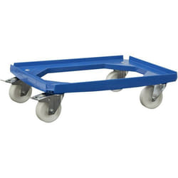 Chariot de transport Alutec 05200 plastique Charge max: 250 kg  ROULEUR - PLATEAU ROULANT - COINS ROULANTS