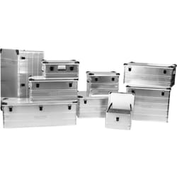 ALUTEC D 415 Boîte de rangement Rectangulaire Aluminium