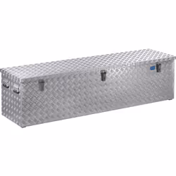 ALUTEC R 470, Boîte de rangement, Aluminium, Rectangulaire, Aluminium, Motif, Aluminium