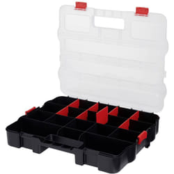 Pour l'atelier Alutec 56080 Coffret de rangement (l x h x p) 470 x 80 x 373 mm Nombre de compartiments: 18 séparations