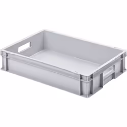 Description générale Bac en plastique fermé Alutec 75030 de couleur grise, idéal pour le stockage et l'organisation. Ses dime ...