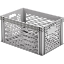 75070 Bac en plastique grillagé (l x h x p) 600 x 320 x 400 mm gris 1 pc(s) - Alutec