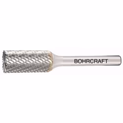 Fraise rotative en carbure de tungstène forme B (ZYAS) coupe cylindrique Fraise HM modèle B (avec dents avant) avec denture t ...