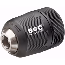 Mandrin automatique Mandrin à dégagement rapide de type LOCK pour forets de 0,8 à 10 mm. Avec filetage 1/2" x 20 UNF. Résista ...