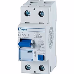 Interrupteur différentiel - DOEPKE - DFS2 040-2-003-F - 2 pôles - 40 A - 003 A